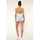 KanCan Caspian HIgh Rise Striped Shorts - The Salty Mare