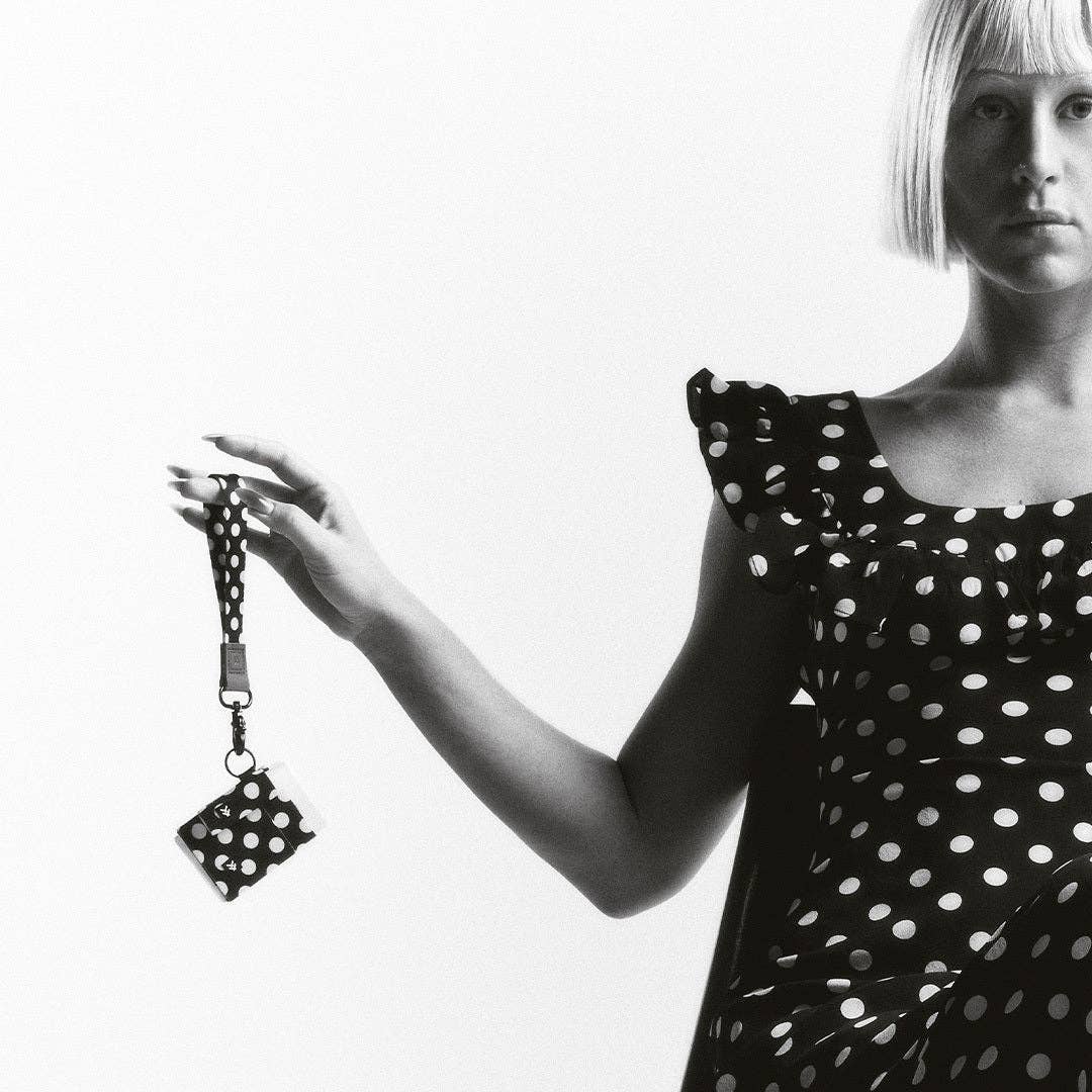 Polka Dot - Wristlet Keychain