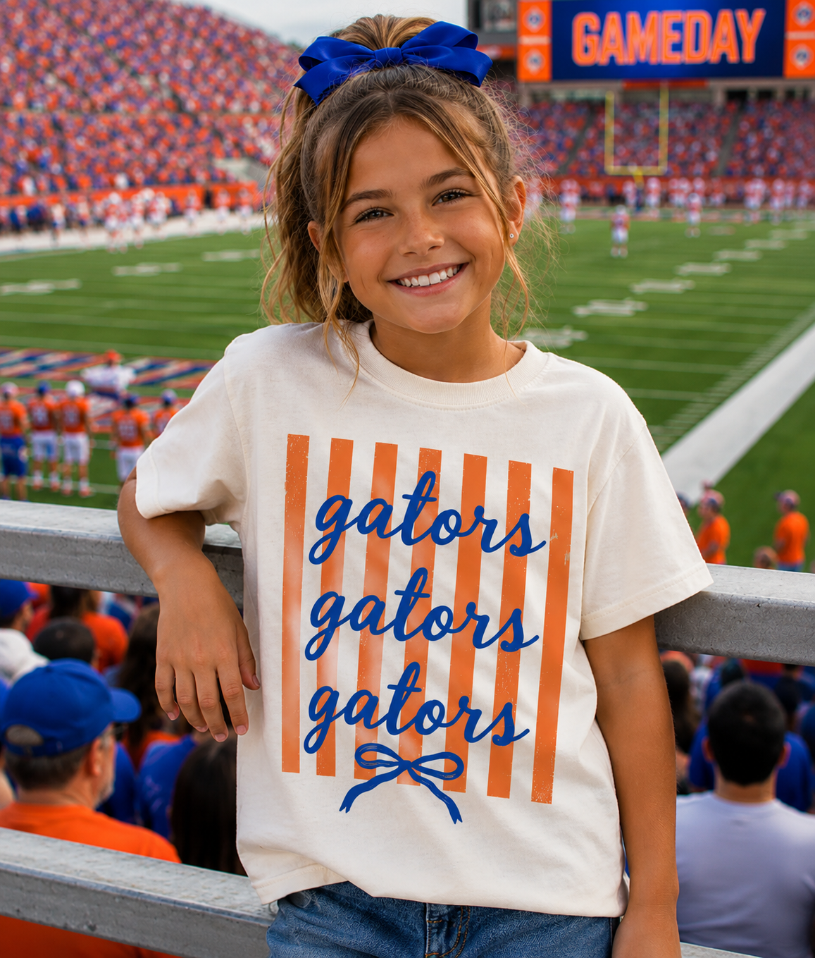 Gators Stripe Graphic