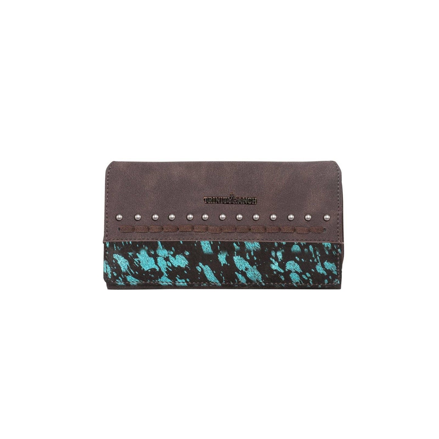 Trinity Ranch Hair On Cowhide Wallet - The Salty Mare