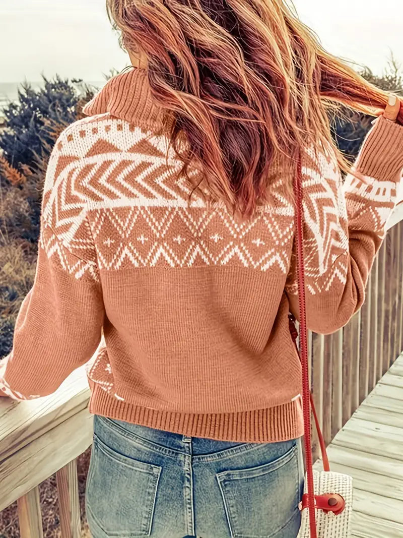 Alisa Half Zip Pullover - The Salty Mare