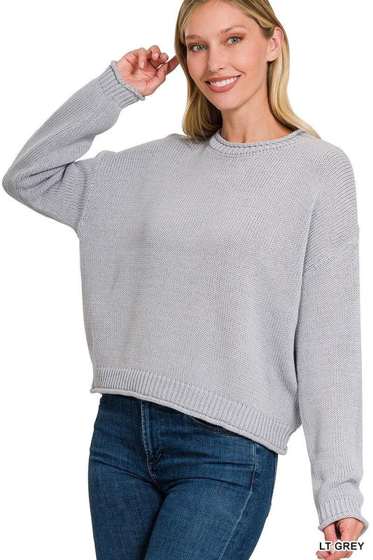 Round Neck Sweater - The Salty Mare
