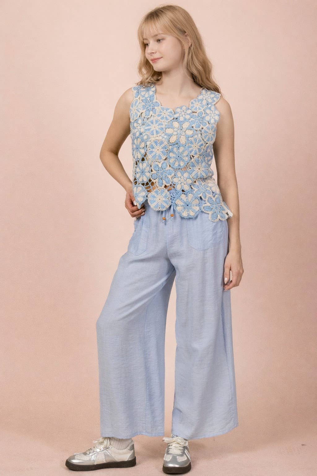 Jasmin Wide Leg Woven Pants