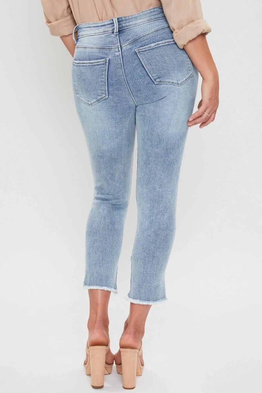 Missy Petite Tulip Hem Anklie Jean - The Salty Mare