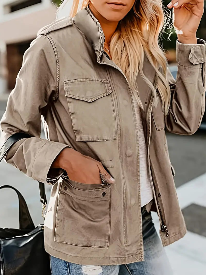 Indy Collared Jacket - The Salty Mare
