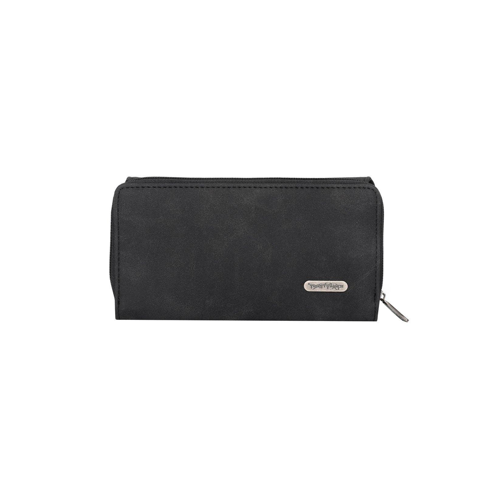 Trinity Ranch Hair On Cowhide Wallet - The Salty Mare