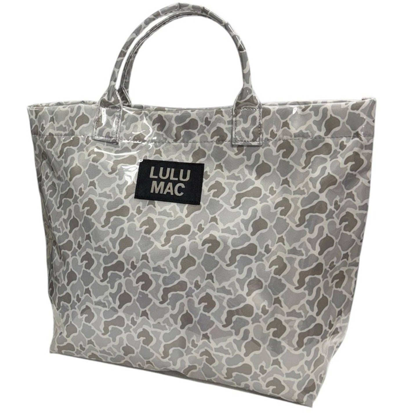 LULU MAC -TOTE BAG WHITE CAMO