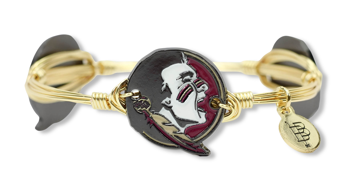 The Florida State Seminoles Logo Bangle Bracelet