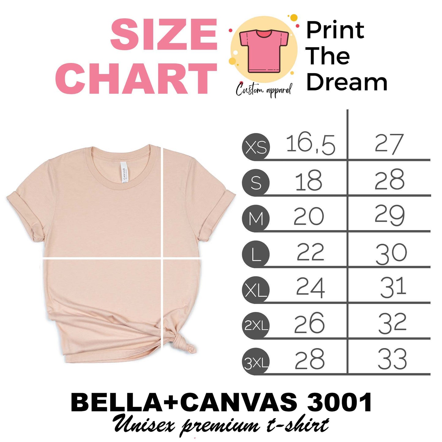 Bella Canvas Custom Shirts
