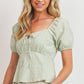 Knot Peplum Blouse - The Salty Mare