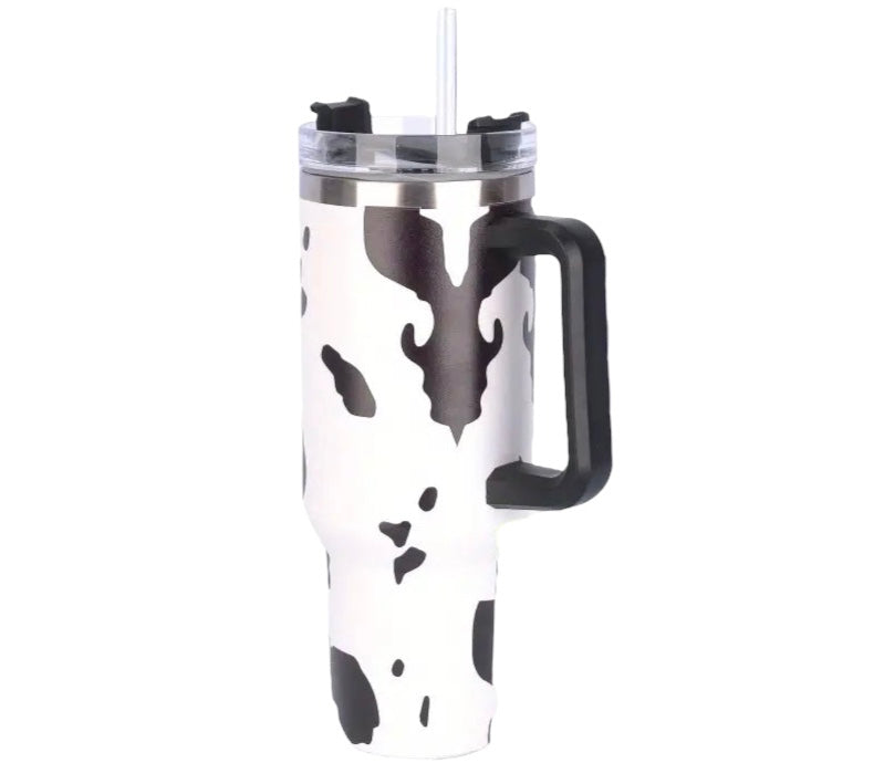 Patterned Stainless Steel Mug 40oz - The Salty Mare