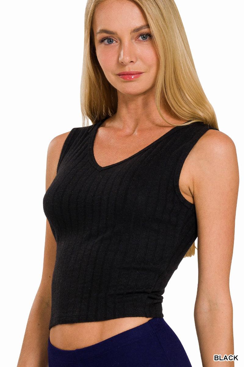 Scoop Neck Crop Top - The Salty Mare