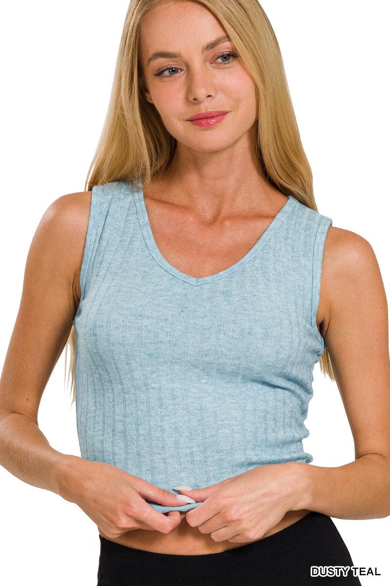 Scoop Neck Crop Top - The Salty Mare