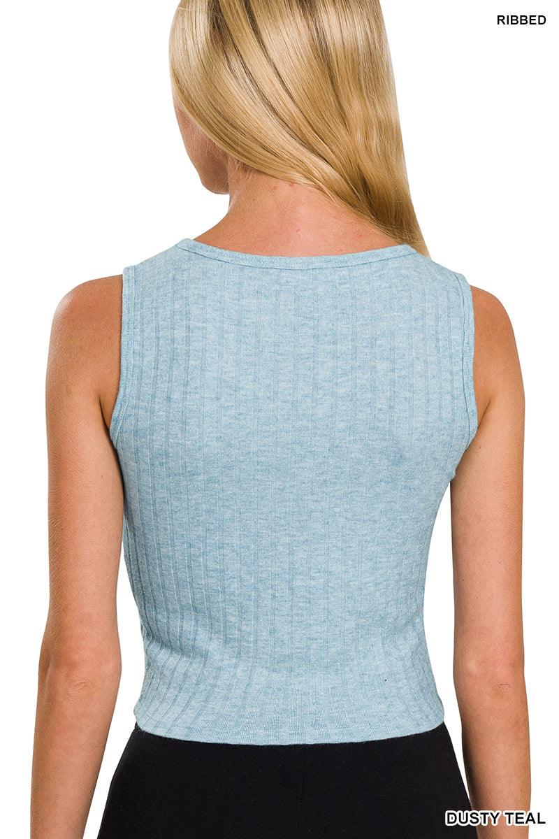 Scoop Neck Crop Top - The Salty Mare