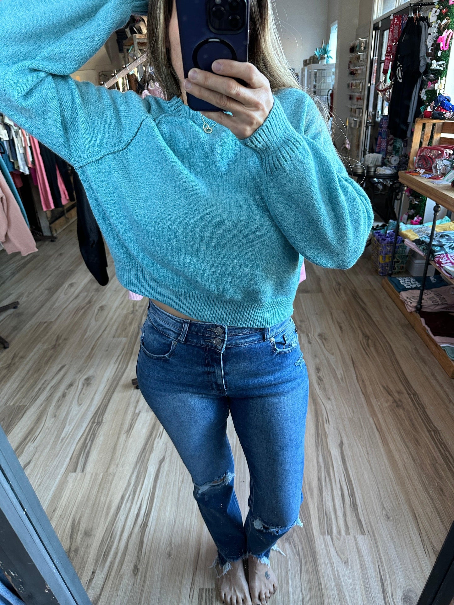 Paige Raglan Sweater - The Salty Mare