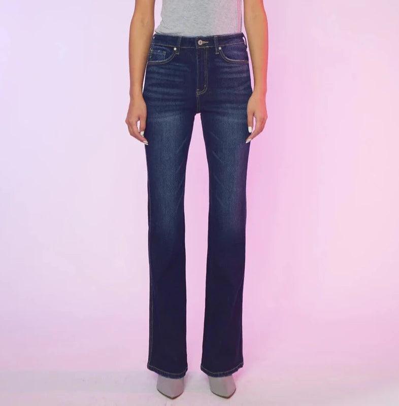 Kancan Luke High Rise Flare Jeans - The Salty Mare