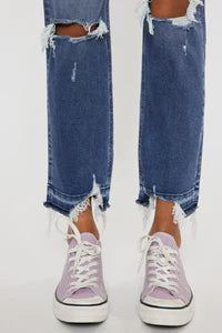 Kancan Pamela High Rise Slim Straight Jeans - The Salty Mare