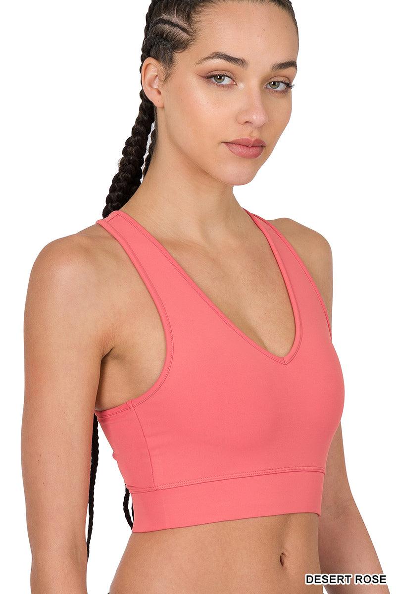 Ashley Racerback Crop Tank - The Salty Mare