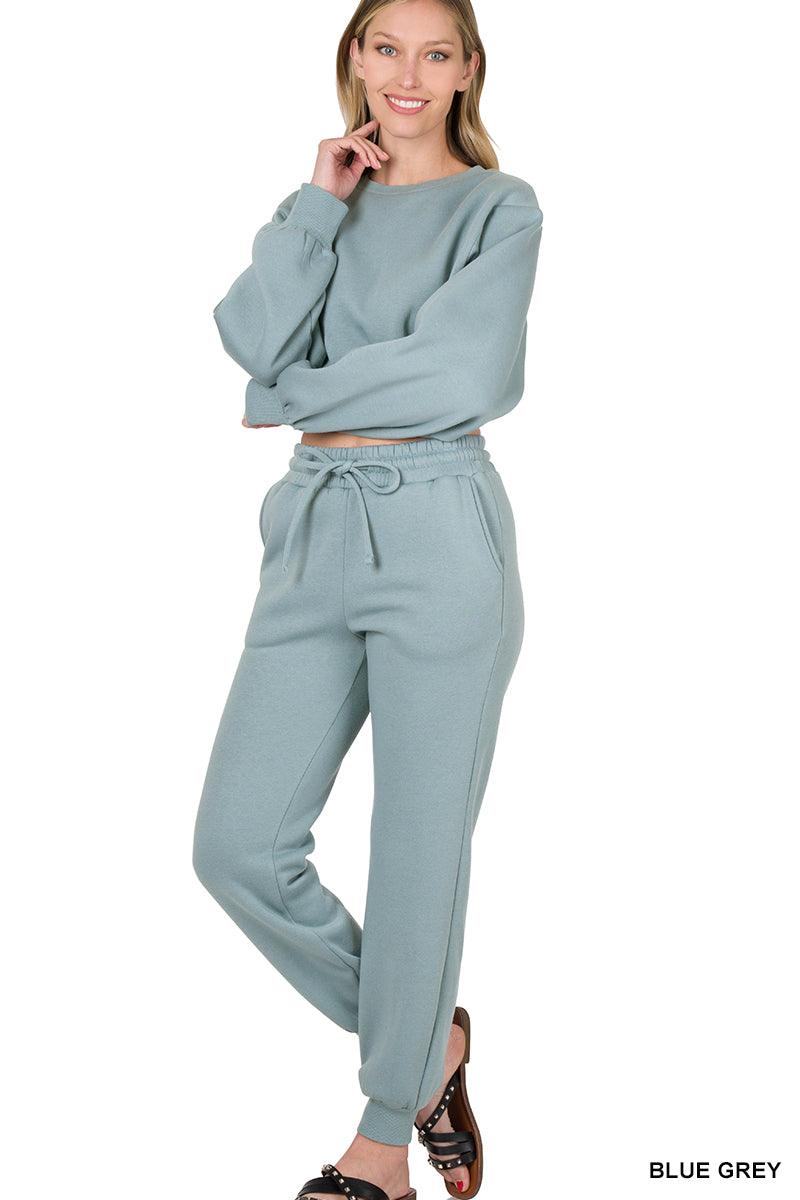 Keegan Cropped Pullover - The Salty Mare