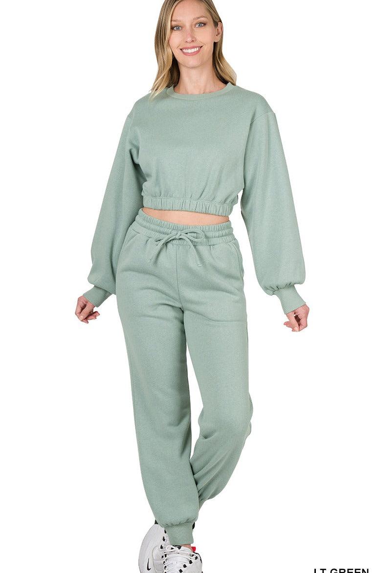 Keegan Cropped Pullover - The Salty Mare