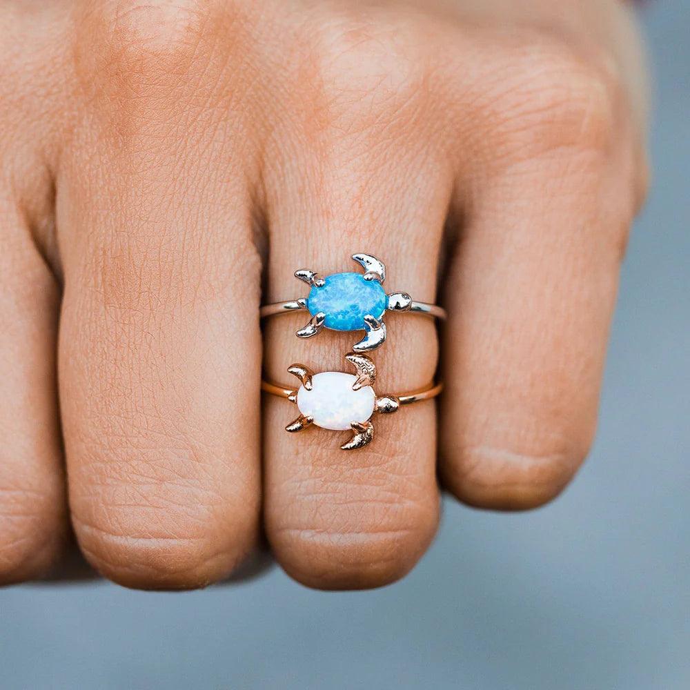 Opal Sea Turtle - The Salty Mare