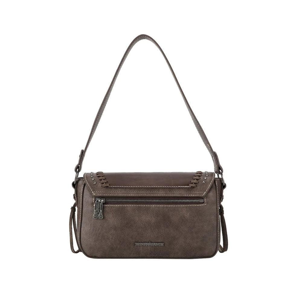Trinity Ranch Hair On Vintage Tooled Bag - The Salty Mare