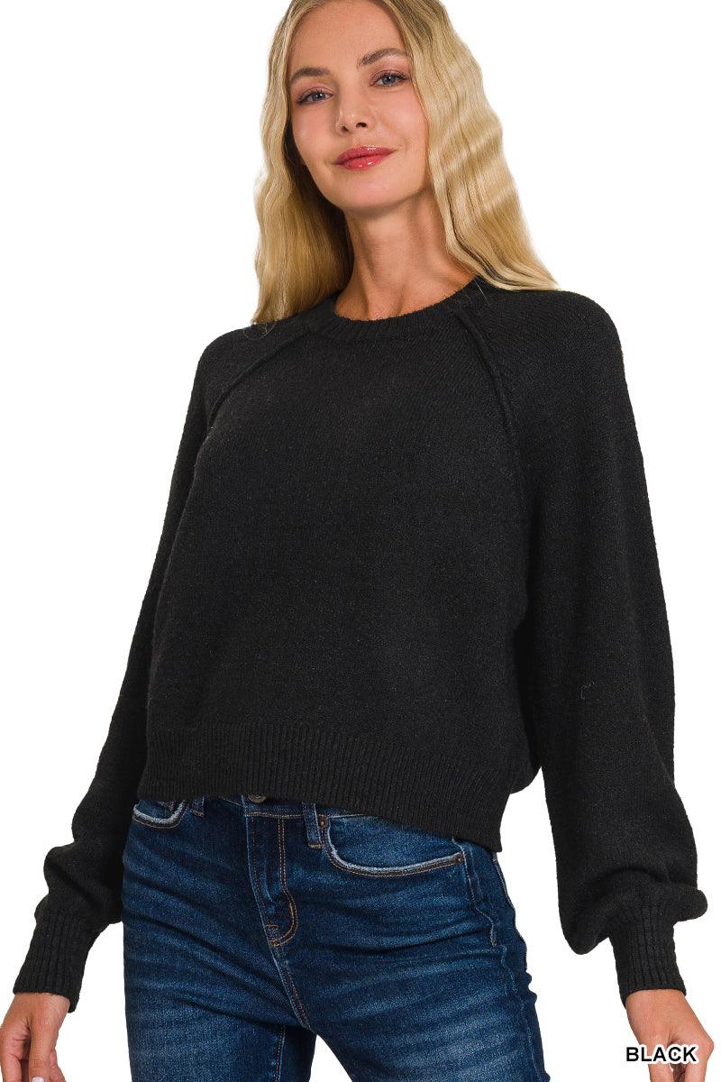 Paige Raglan Sweater - The Salty Mare