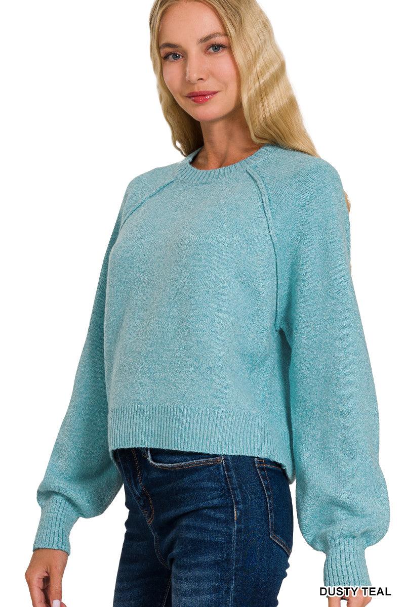 Paige Raglan Sweater - The Salty Mare
