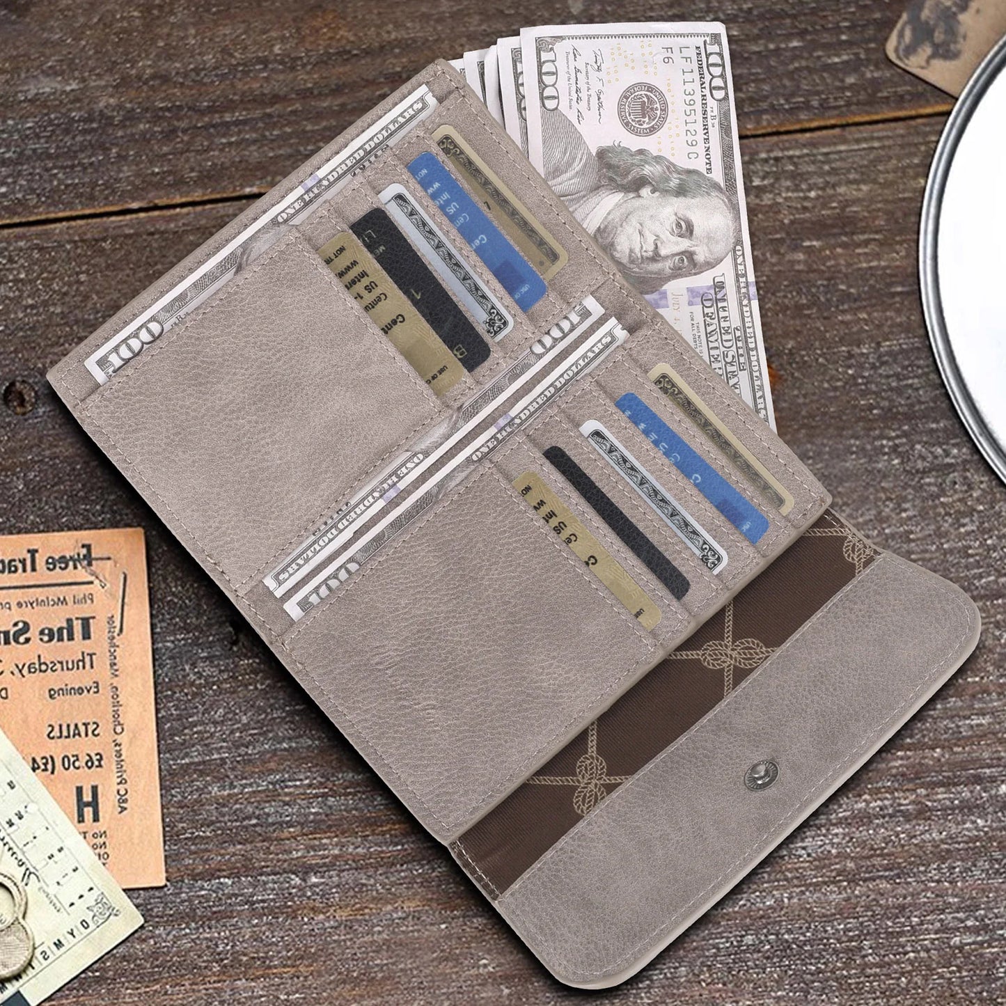 Wrangler Studded Accents Wallet - The Salty Mare