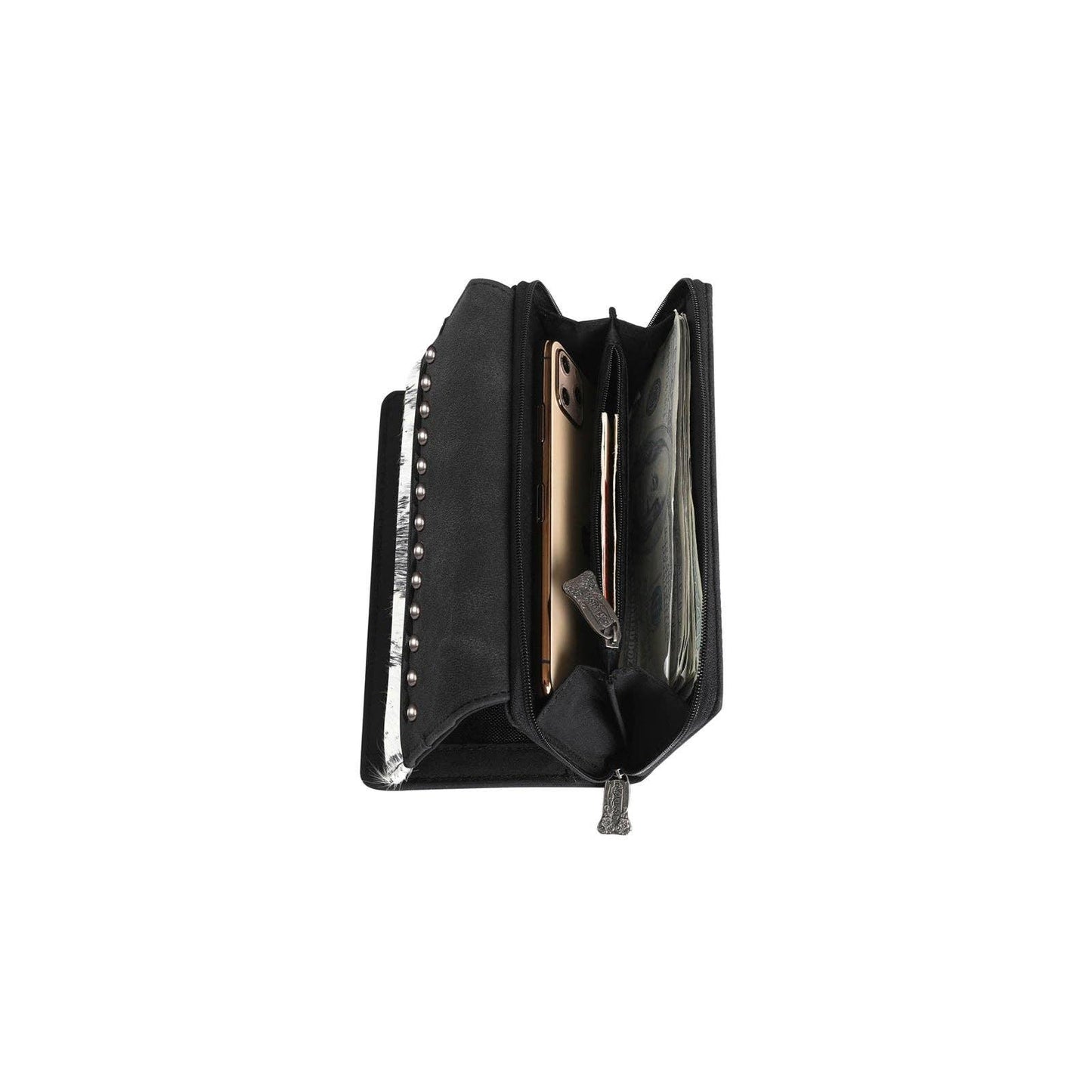 Trinity Ranch Hair On Cowhide Wallet - The Salty Mare