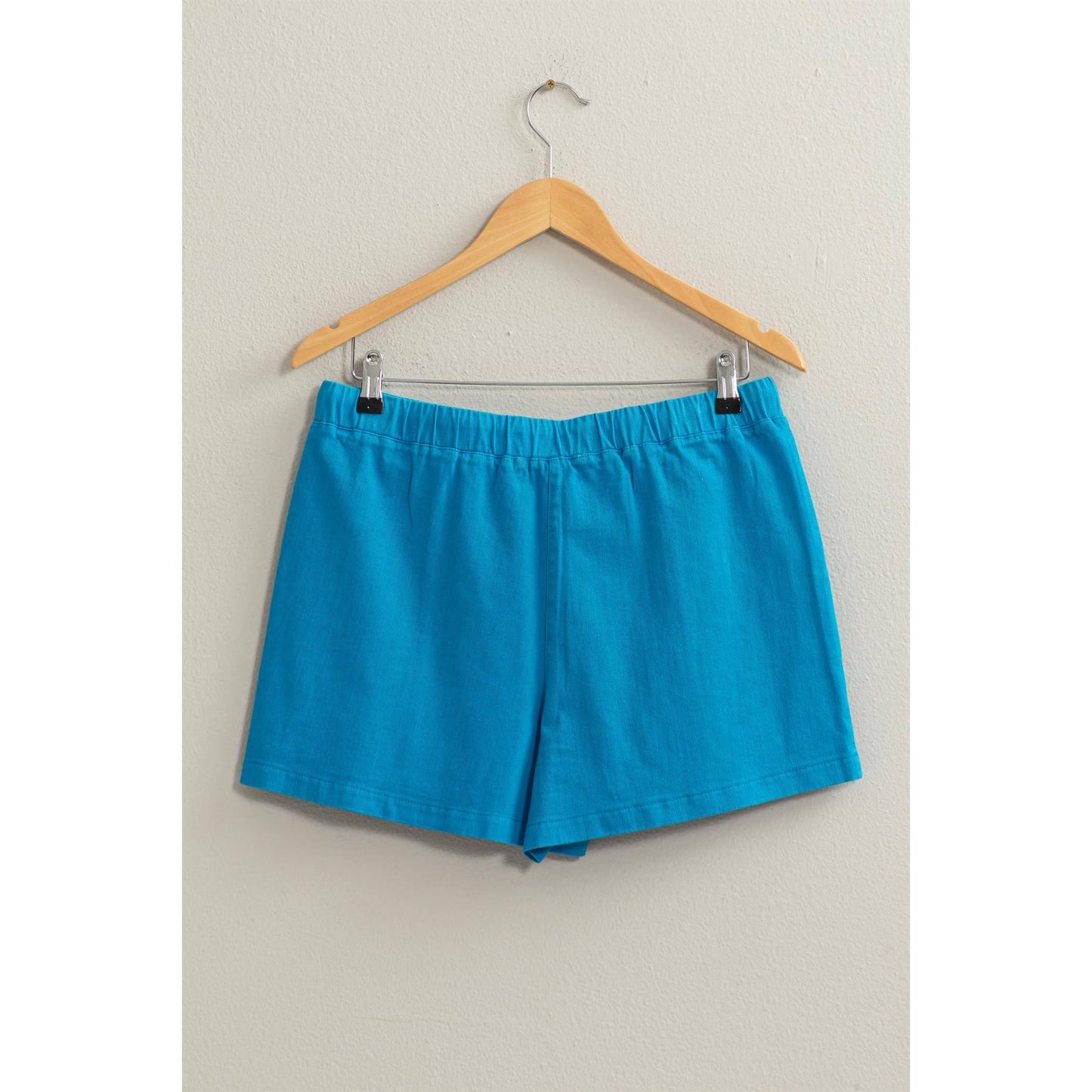 Patch Pocket Drawstring Shorts