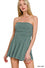 Strapless Tube Top Romper