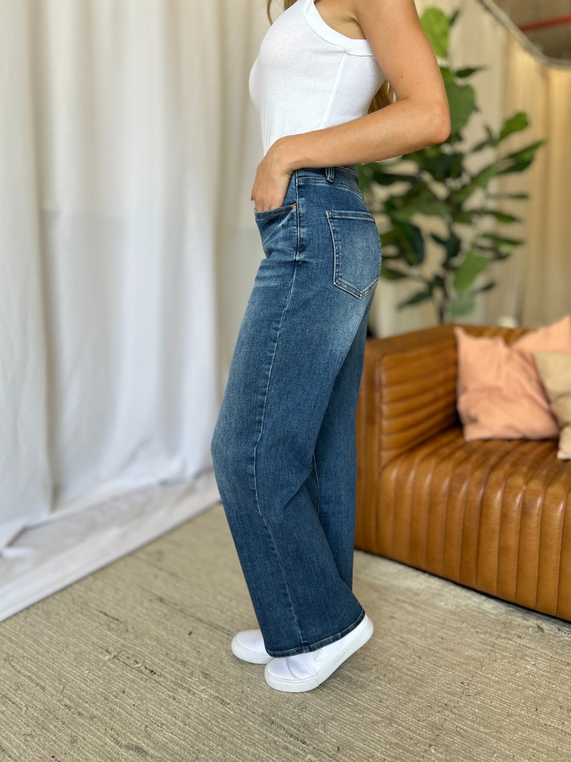RFM High Rise Tummy Control Flare Jeans