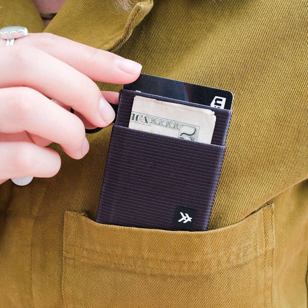 Black - Elastic Wallet