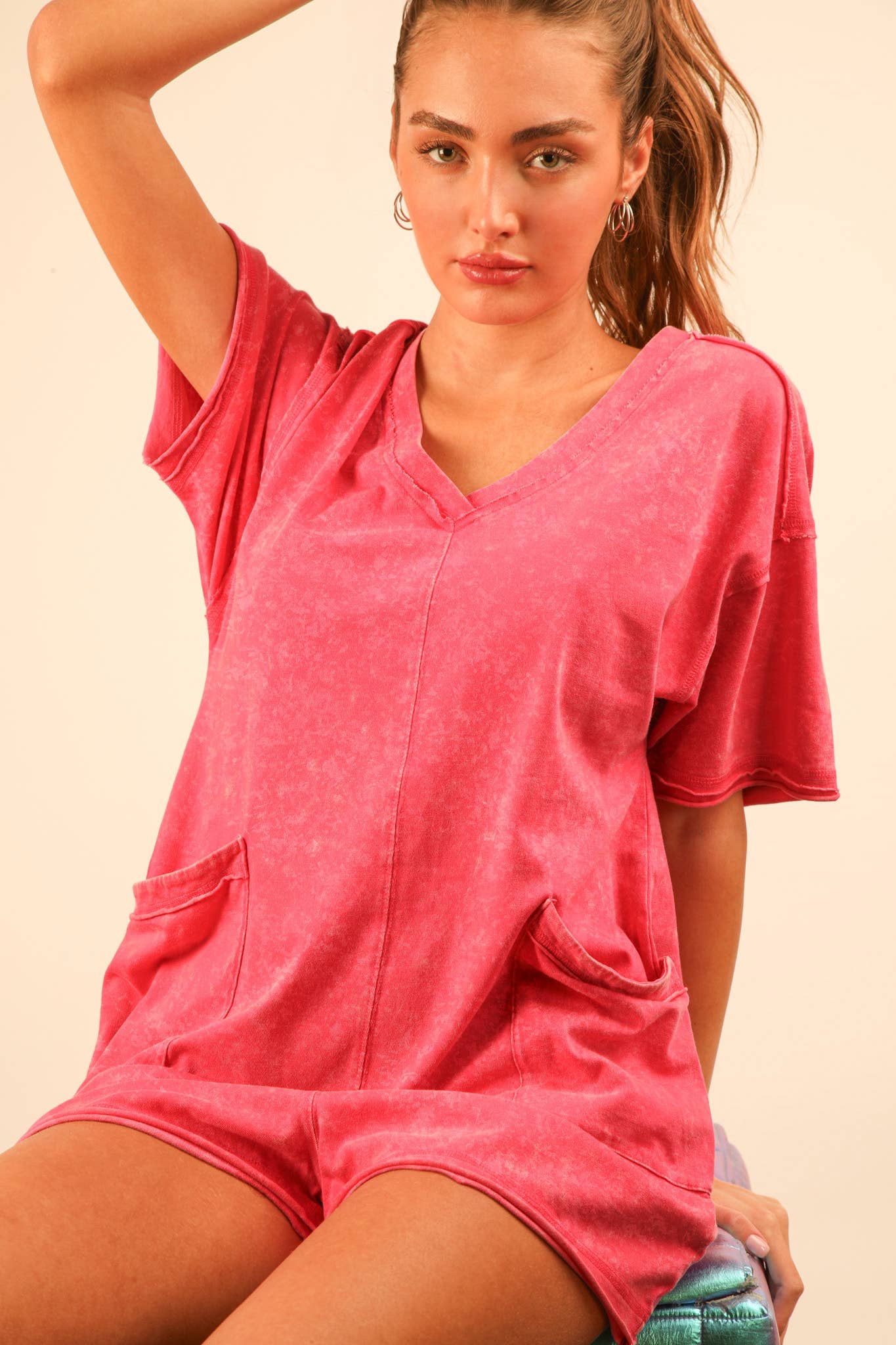 Jenny Oversized Casual Romper