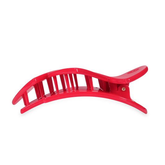 Flat Hair Clip | Large | Red Heart to Heart