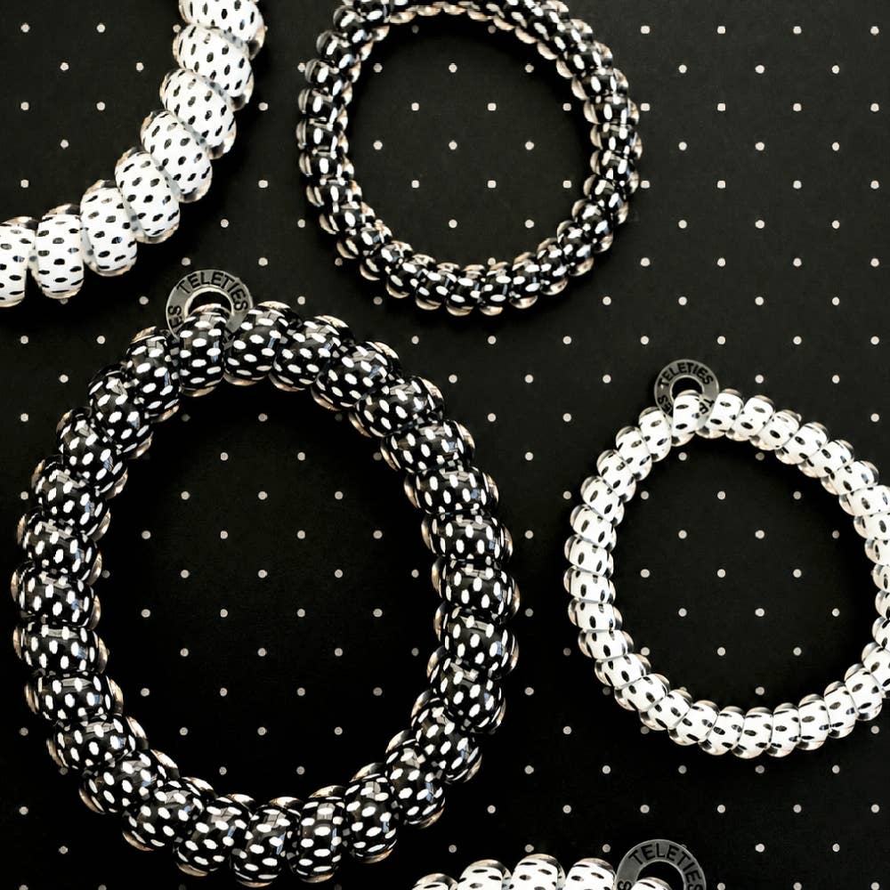 Polka Dot Party Large Hair Ties