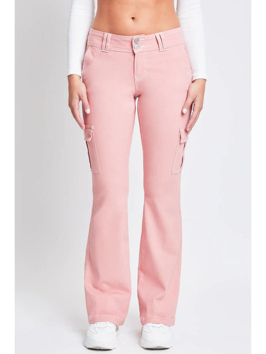 Junior Low RIse Cargo Flares - The Salty Mare