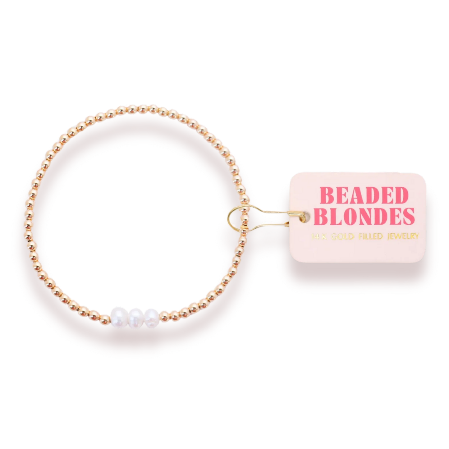 Harper Pearl Bracelet in Gold