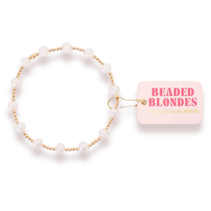 Lolo Pearl Bracelet in Gold