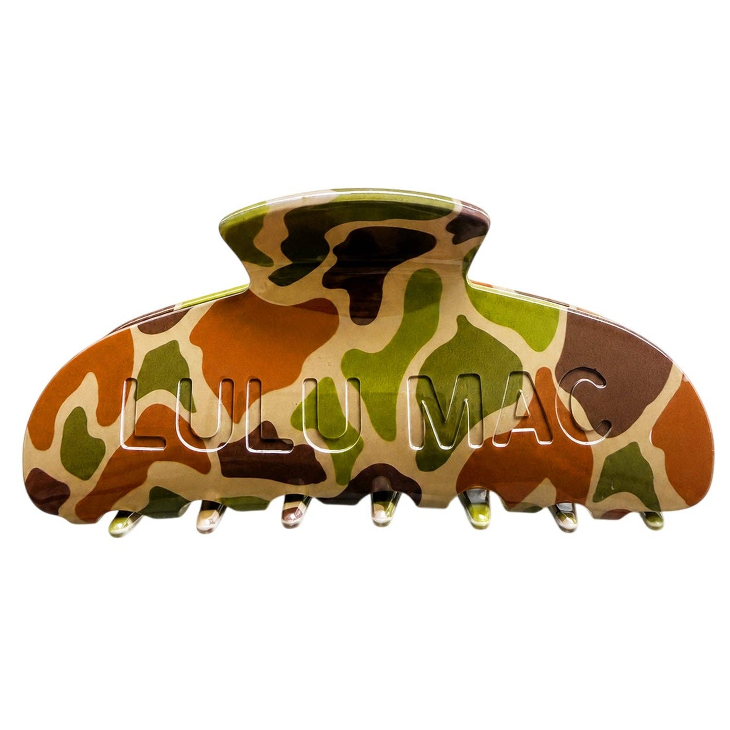 LULU MAC HAIR CLIPS - Dark Camo