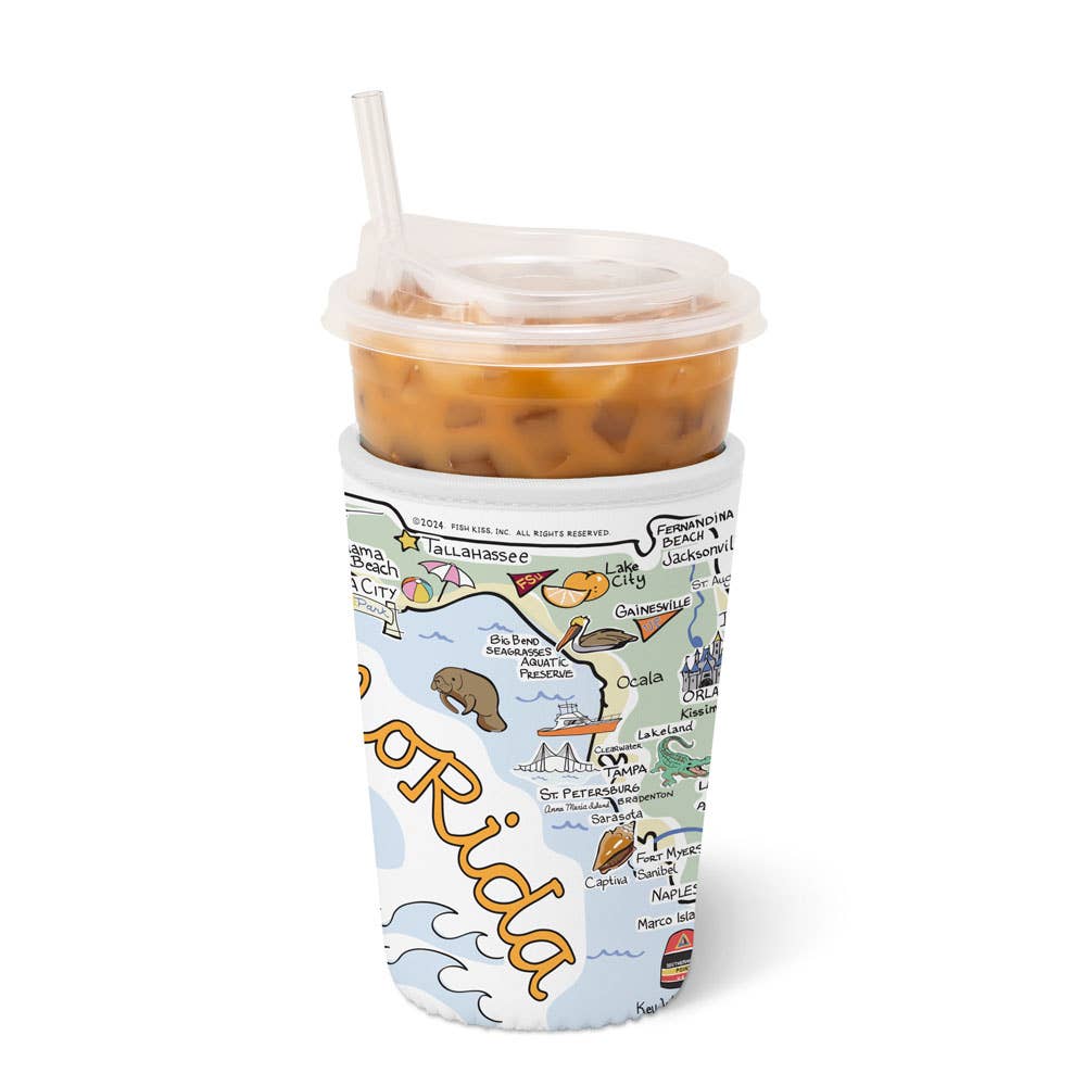 Florida Iced Cup Coolie (Medium)