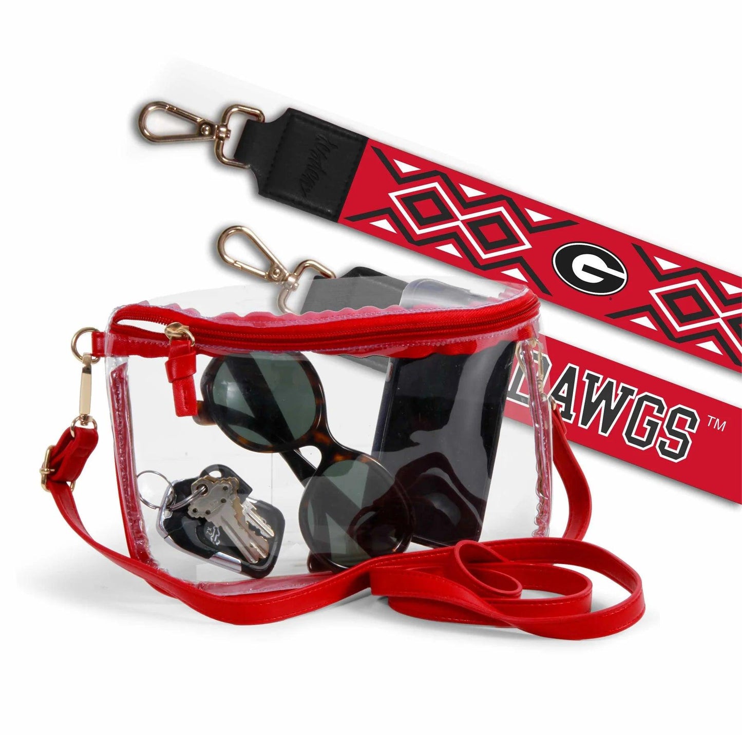 Lexi Clear Stadium Approved Bag - The Salty Mare