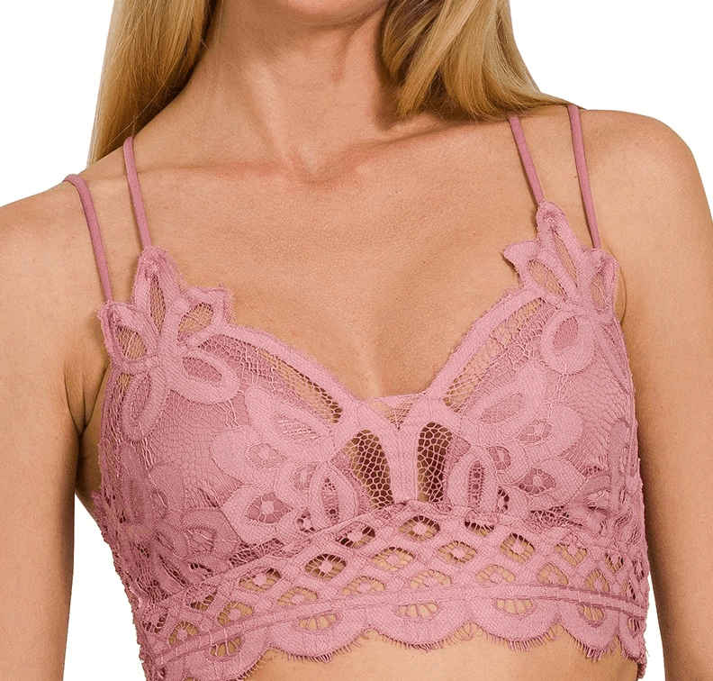 Zenana Crochet Lace Bralette - The Salty Mare