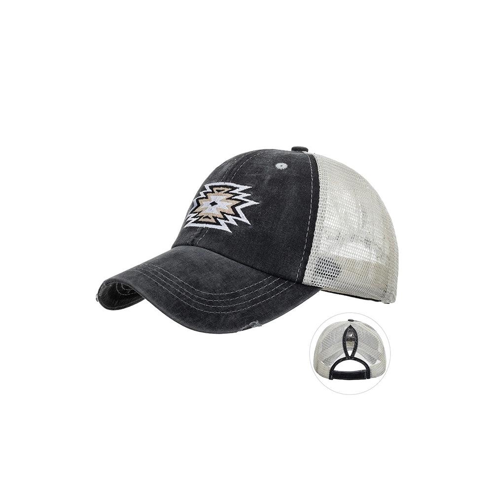 Aztec Embroidered Hat - The Salty Mare