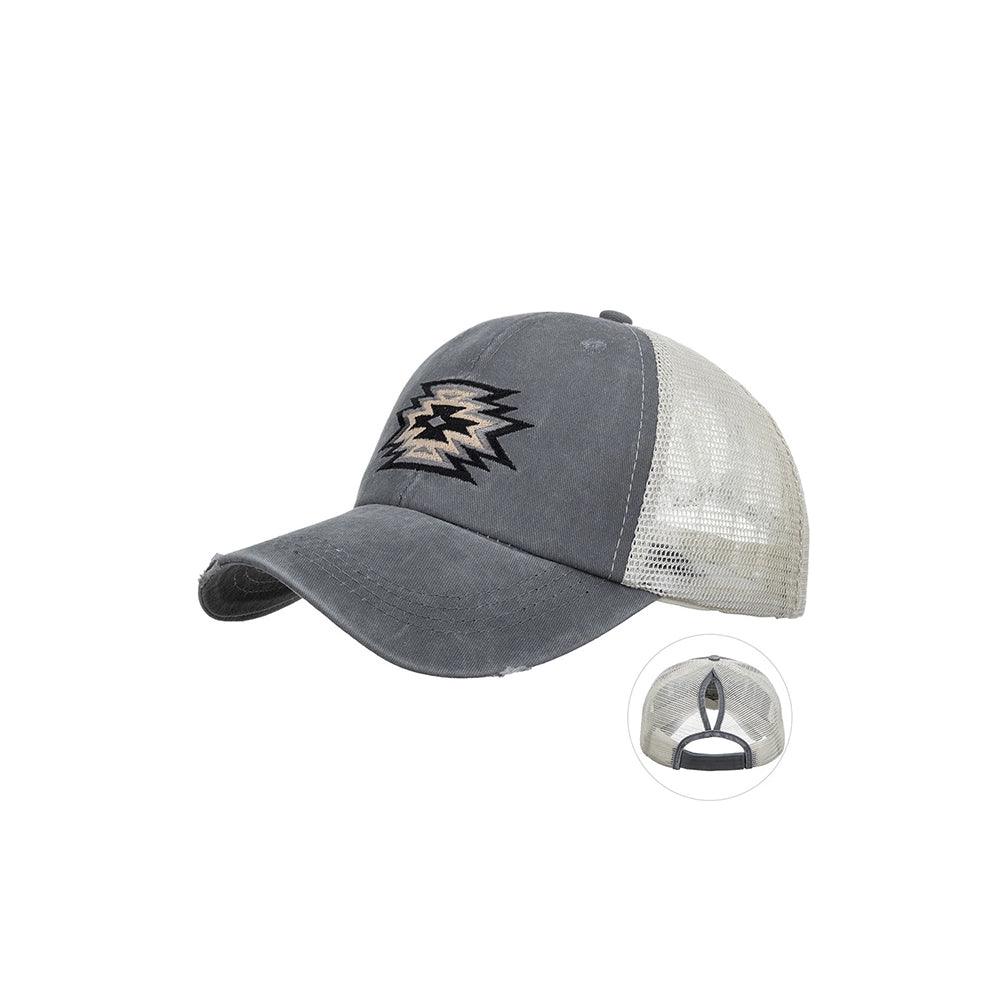 Aztec Embroidered Hat - The Salty Mare