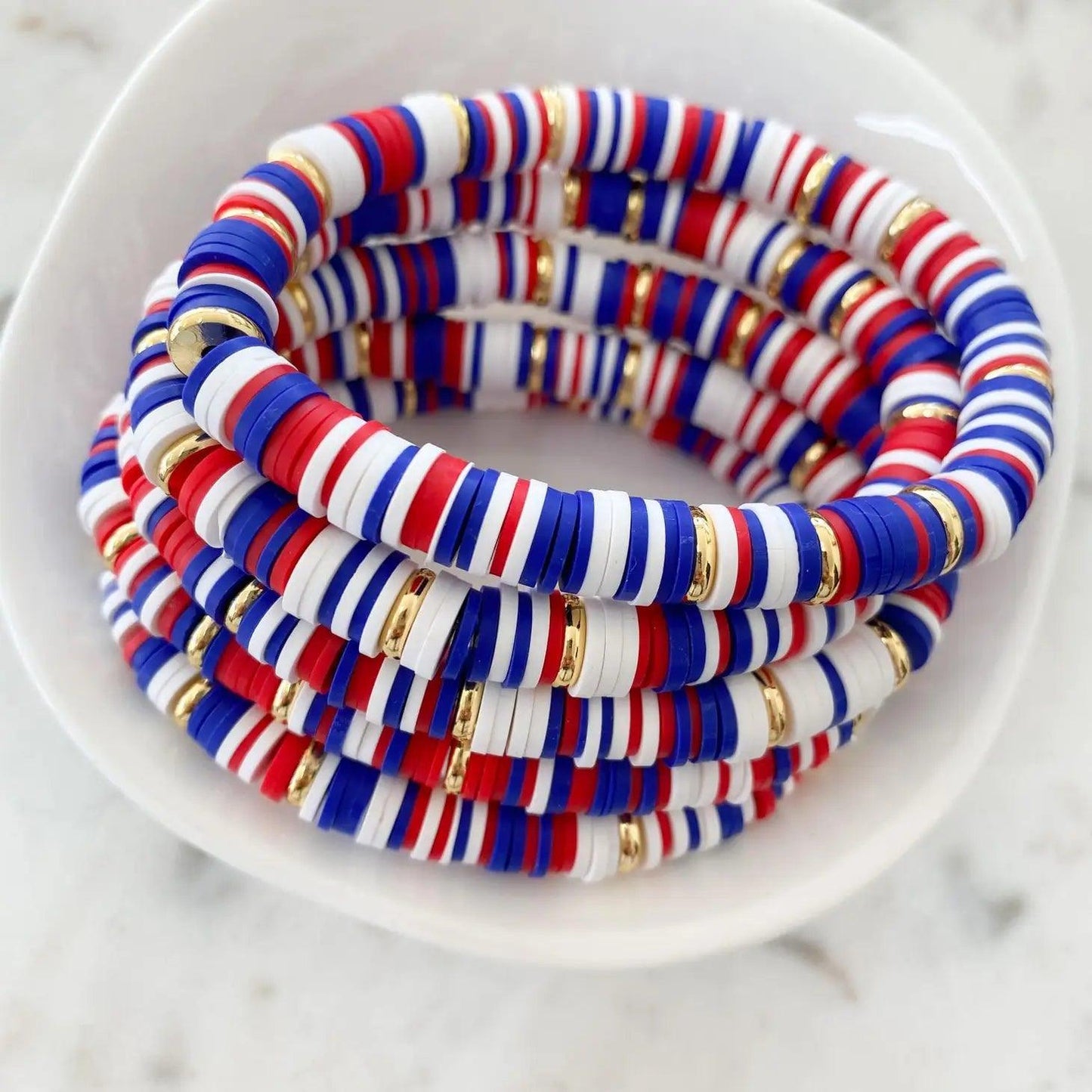 Heishi Color Pop Bracelet - The Salty Mare