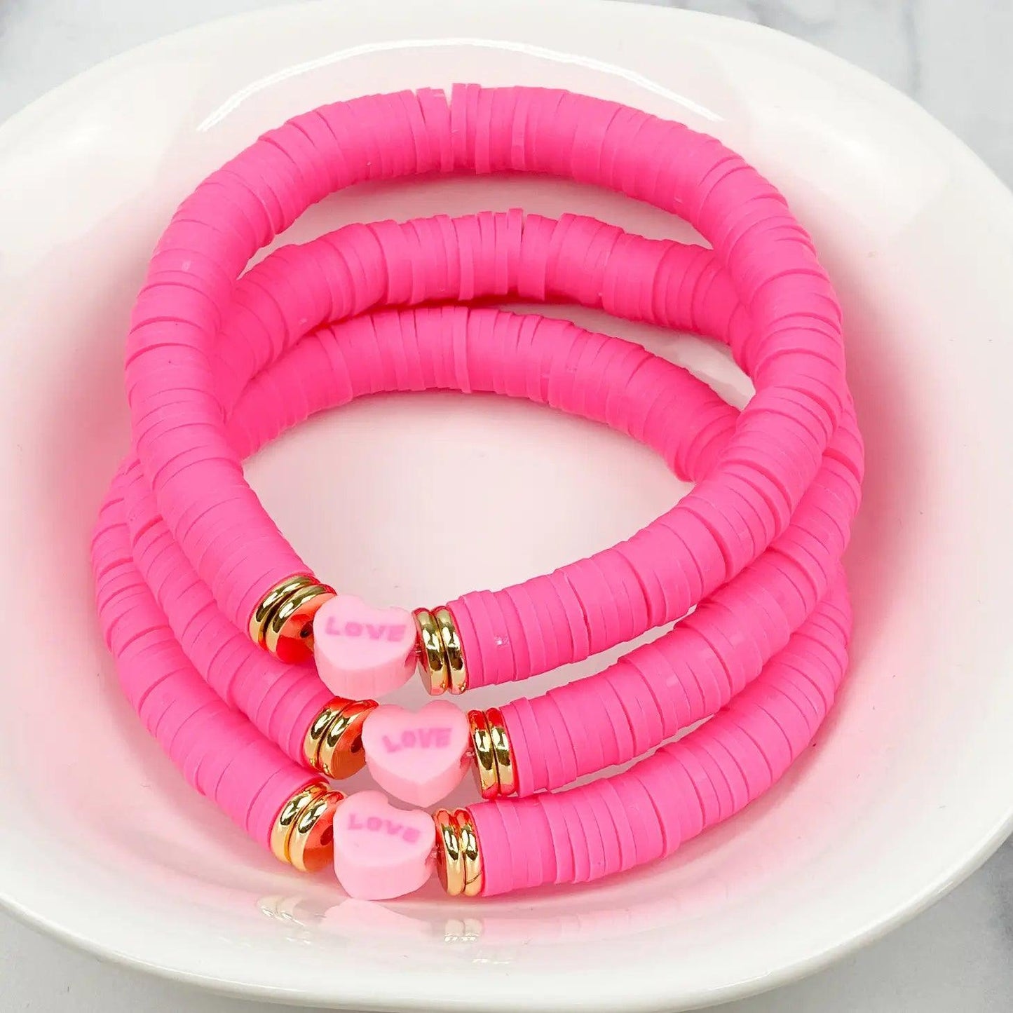 Heishi Color Pop Bracelet - The Salty Mare