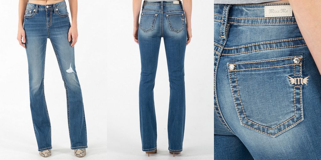 Miss Me® High Rise Bootcut Jeans - The Salty Mare