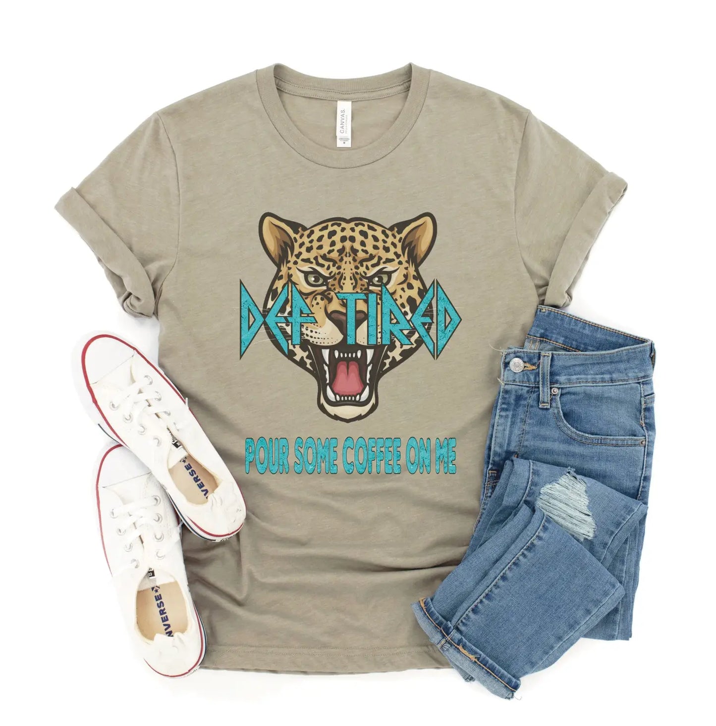 Def Tired Tee - The Salty Mare
